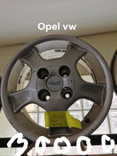 Volkswagen Opel 14" alufelni