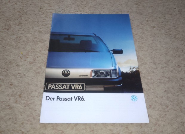 Volkswagen Passat B3 VR6 (1991) hibtlan prospektus, katalgus 