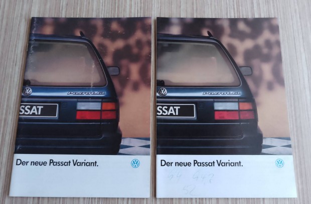 Volkswagen Passat B3 kombi (1988, 1989) prospektus, katalgus.