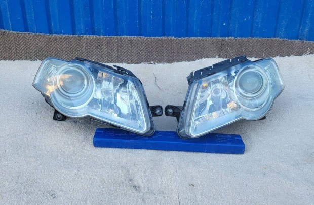 Volkswagen Passat B6 3C 2004-10 gyári Valeo bal, jobb fényszóró