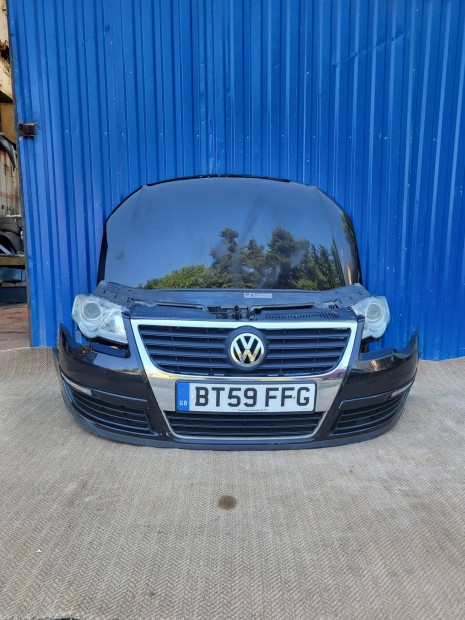 Volkswagen Passat B6 3C 2004- gyári motorháztető fekete
