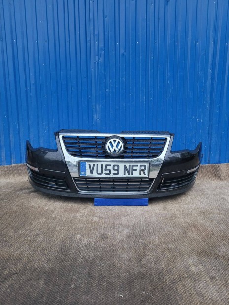 Volkswagen Passat B6 3C gyári 3C0807221 radaros első lökhárító fekete