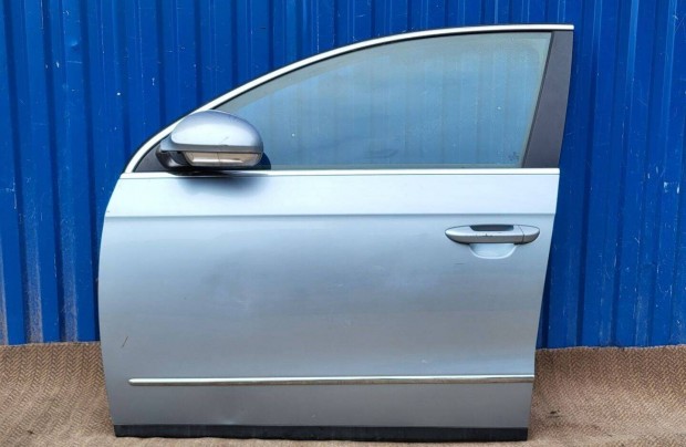 Volkswagen Passat B6 3C komplett bal első ajtó kék rozsdamentes