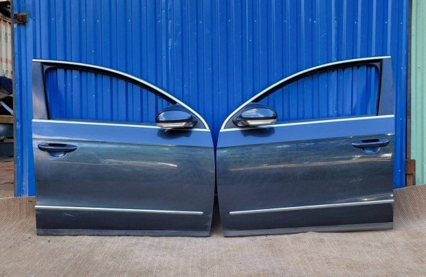 Volkswagen Passat B6 3C komplett jobb első ajtó kék rozsdamentes