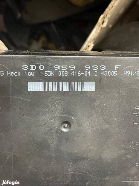 Volkswagen Phaeton 3D0 959 933 f Komfortvez�rl� Modul posta megoldhat�