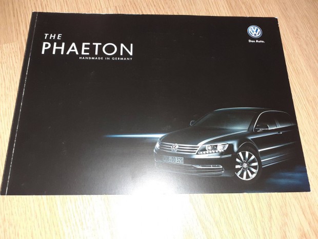 Volkswagen Phaeton prospektus - 2012, angol nyelv