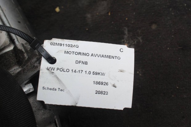 Volkswagen Polo 1.0B nindit 2014 02M91024Q (166.)