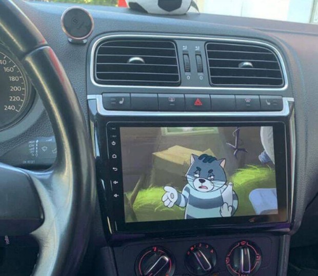 Volkswagen Polo Carplay Multimédia GPS Rádió Tolatókamerával