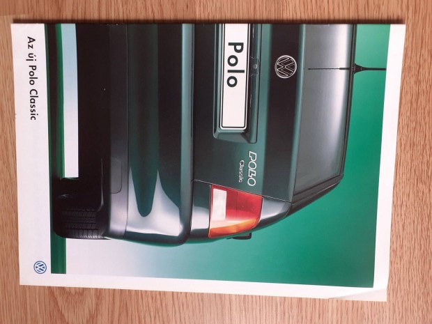 Volkswagen Polo Classic prospektus - 1995, magyar nyelv