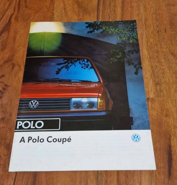 Volkswagen Polo Coup 86C Prospektus 1993 Magyar Nyelv !!