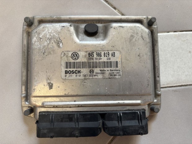 Volkswagen Polo III motorvezérlő elektronika 045906019AB 0281010503