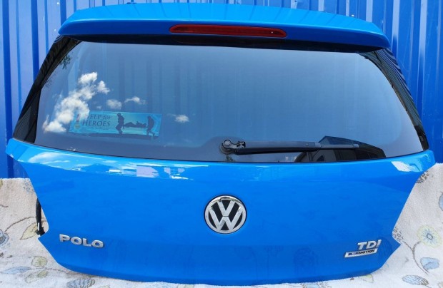 Volkswagen Polo VW 5 6R 6C komplett csomagtér ajtó sérülésmentes