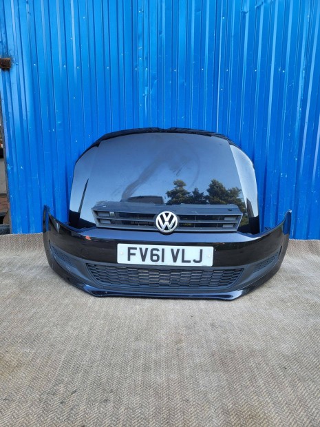 Volkswagen Polo V 5 6R gyári 6R0807221 első lökhárító, homlokfal