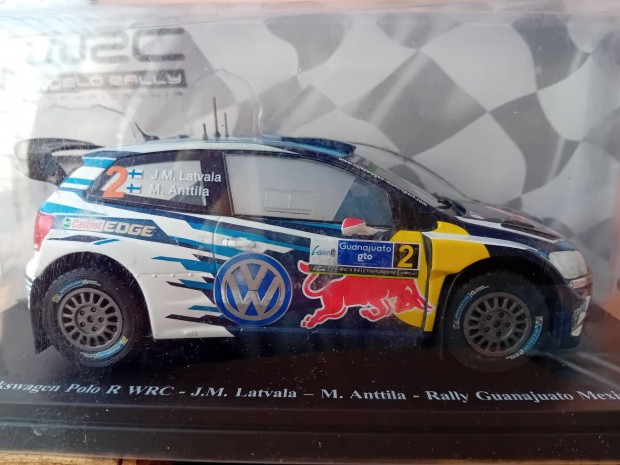 Volkswagen Polo WRC rally mexico 2016 1/24 meretarany