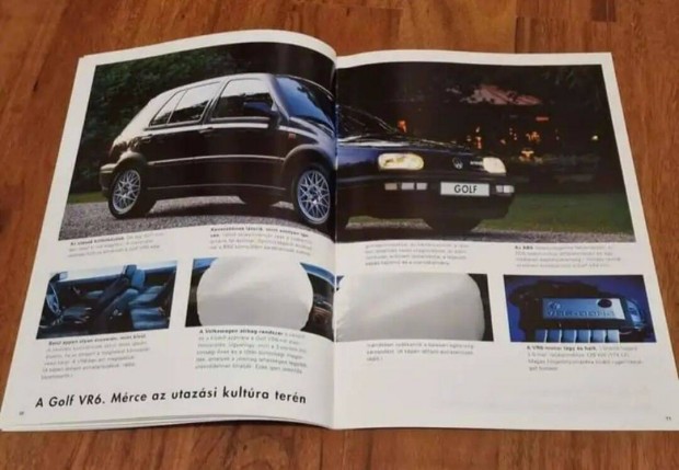 Volkswagen Program Prospektus 1994 Magyar Nyelv !! Corrado Golf Vento