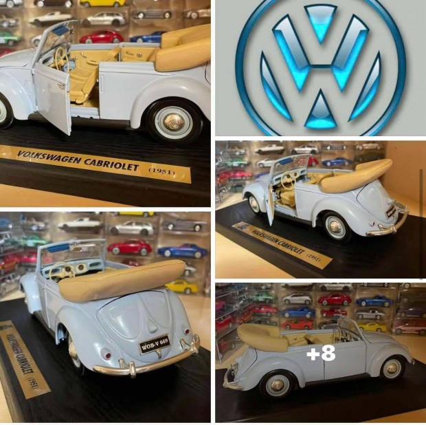 Volkswagen Rajongok Egy Ritkasg1951Volkswagen Cabriolet 1:18