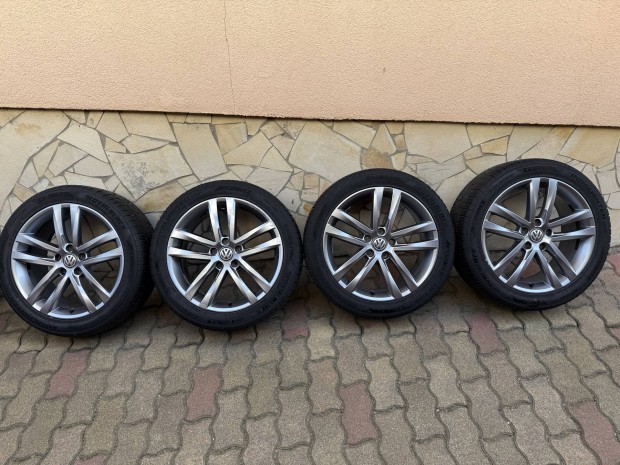Volkswagen Salvador 5x112 R18 gyári alufelni-Passat, Golf, Skoda, stb