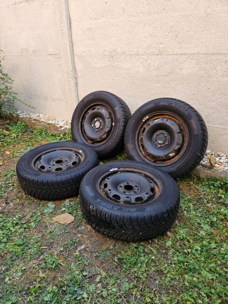 Volkswagen/Seat lemezfelni tli gumival (5x100) 185/65 R14