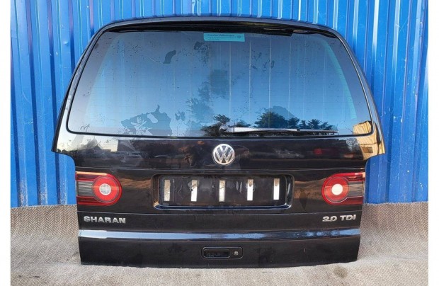 Volkswagen Sharan 2006- csomagt�r ajt� fekete rozsdamentes