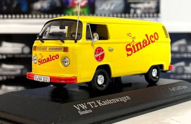 Volkswagen T2 Kastenwagen "Sinalco" 1972 1:43 1/43 Minichamps