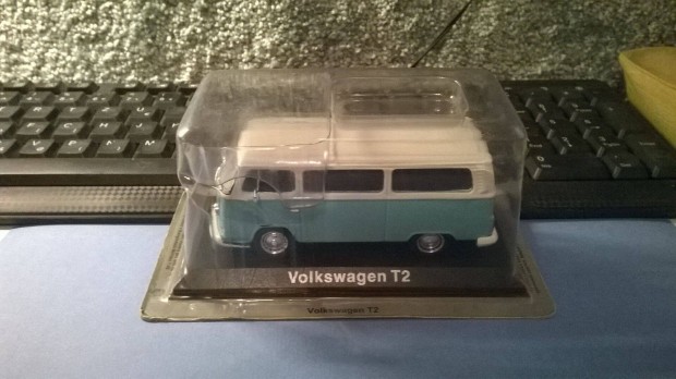Volkswagen T2 kisbusz modell aut - Deagostini