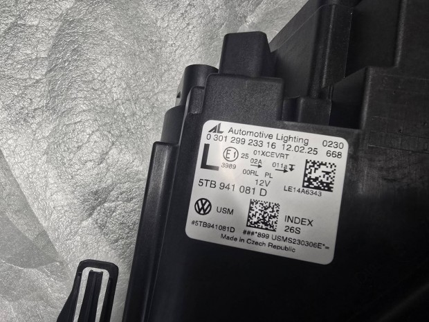 Volkswagen Touran Full LED L�mpa 