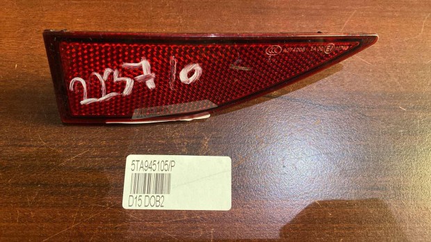 Volkswagen Touran bal h�ts� prizma 5TA945105 elad�