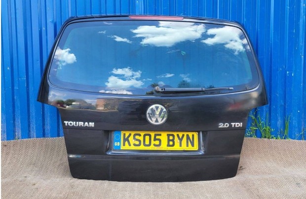 Volkswagen Touran csomagtr ajt fekete korrzimentes