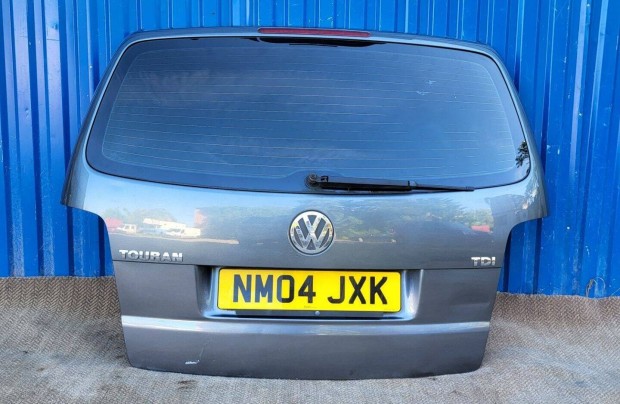 Volkswagen Touran csomagtér ajtó grafit rozsdamentes