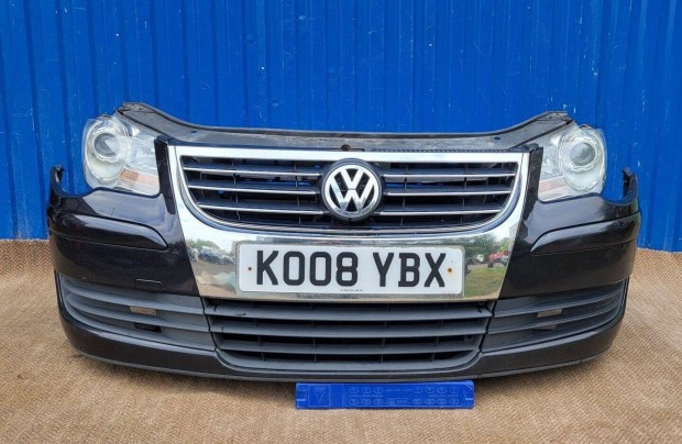 Volkswagen Touran gyári 1T0807221D első lökhárító fekete