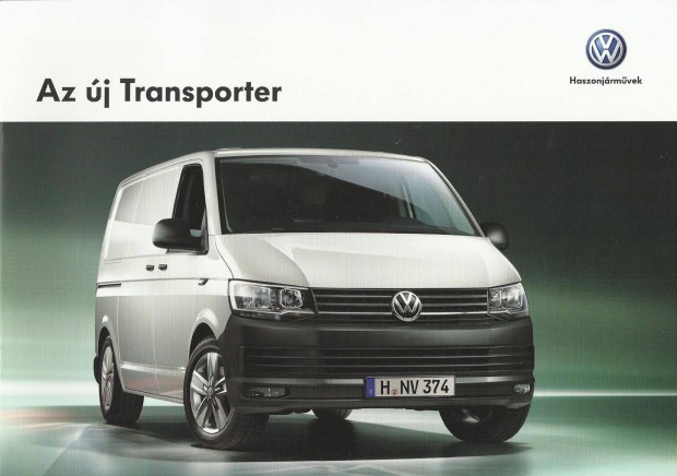 Volkswagen Transporter 2015 magyar prospektus brossra