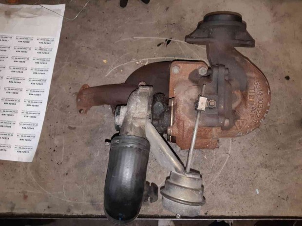 Volkswagen Transporter T4 96-03 Kipufogó Torok + Turbó Feltöltő