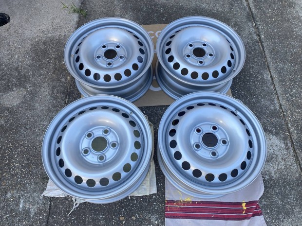 Volkswagen Transporter gyri lemezfelni szett 5x120 6.5x16" ET55