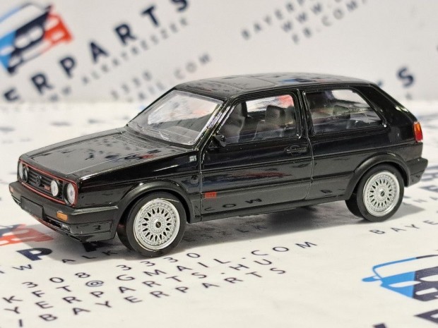 Volkswagen VW Golf GTI G60 (1990) - fekete - Norev 1:43