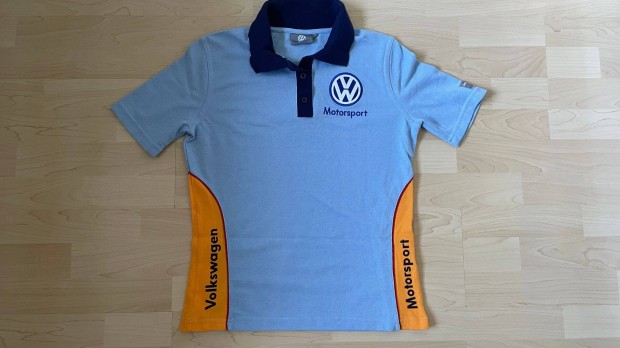 Volkswagen VW Motorsport gyerek M galléros póló