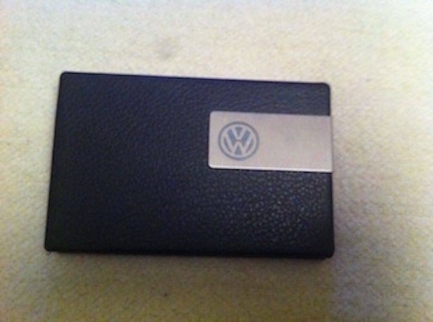 Volkswagen VW névjegytartó + 2.0 USB pendrive 4 GB