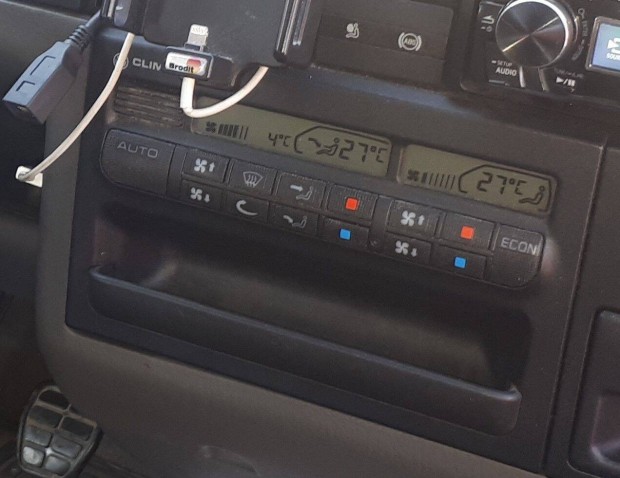 Volkswagen VW transporter T4 Caravelle Multivan digitális klímavezérlő