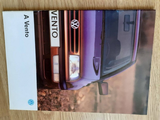 Volkswagen Vento prospektus - 1993, magyar nyelv