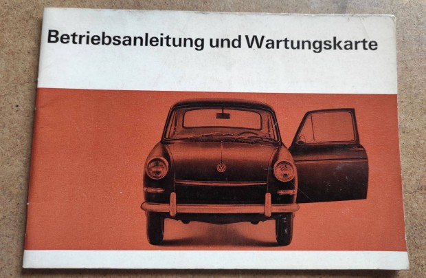 Volkswagen Vw.1600 TL s Variant kezelsi tmutat