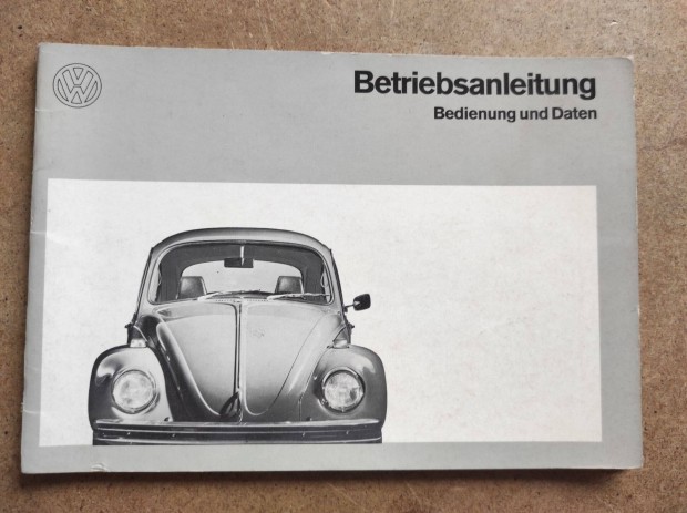 Volkswagen Vw.Bogr 1200, 1300 kezelsi tmutat.1972-