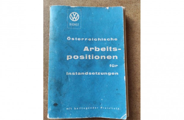 Volkswagen Vw. Bogr, Karmann, T1, alkatrszkatalgus