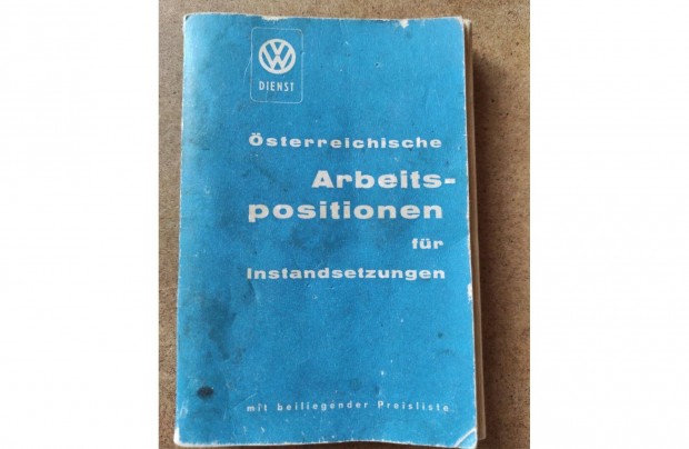 Volkswagen Vw. Bogr, Karmann, T1, alkatrszkatalgus