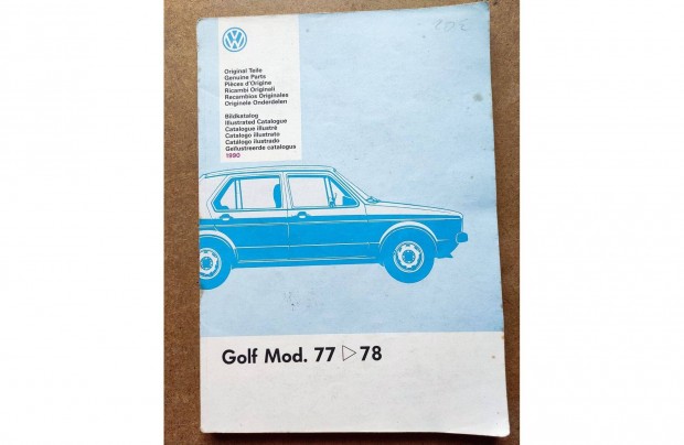 Volkswagen Vw. Golf 1 alkatrszkatalgus