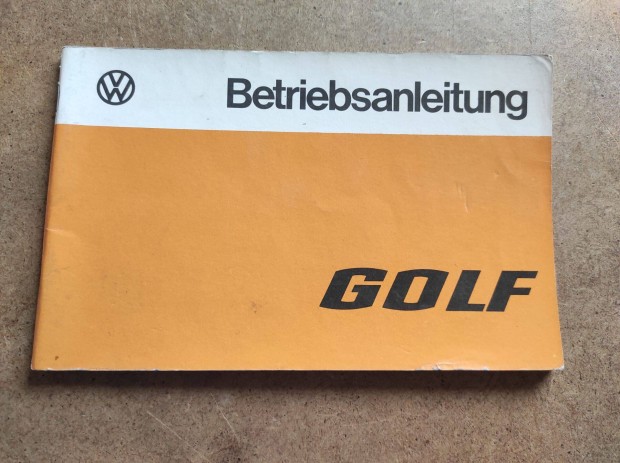Volkswagen Vw. Golf 1 kezelsi tmutat. 1975