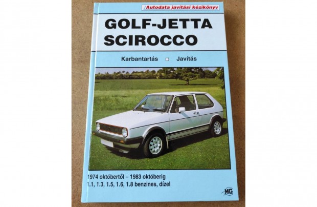 Volkswagen Vw. Golf Jetta Scirocco javtsi karbantartsi knyv