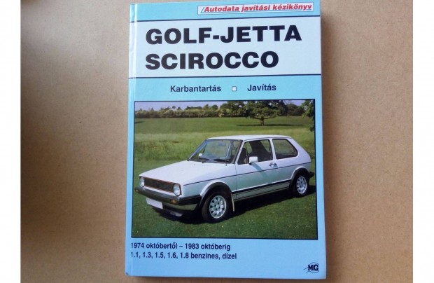 Volkswagen Vw. Golf Jetta Scirocco javtsi karbantartsi knyv