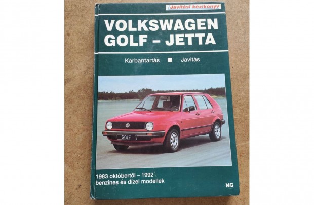 Volkswagen Vw. Golf Jetta javítási karbantartási könyv