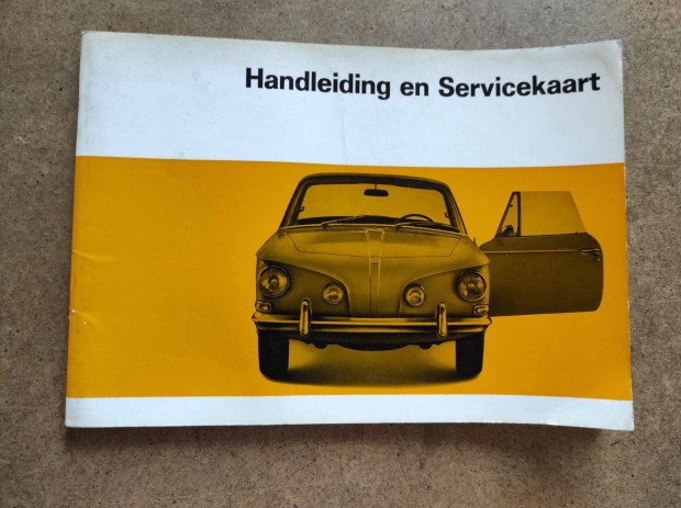 Volkswagen Vw. Karmann Ghia 34 kezelsi utasts 1967.08-