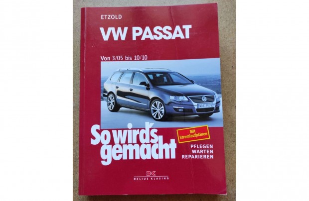Volkswagen Vw. Passat javtsi karbantartsi knyv. 2010.10-