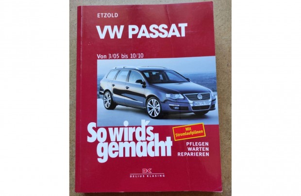 Volkswagen Vw. Passat javtsi karbantartsi knyv. 2010.10-